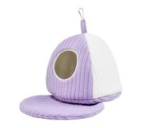 for Birds - Warm for Parakeet Cages | Winter Hammock for Parrots Hamster Toy Tana, for Indoor Outdoor Small Finches Macaw Cockatoo Conure Ash Inseparable