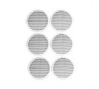 For Bissell 2124 2039A for Steam Mop Heads, Soft Microfiber Replacement Cloths, Effective Dust Removal for Family Homes with Pets, 4 or 6 Pieces Included(B)