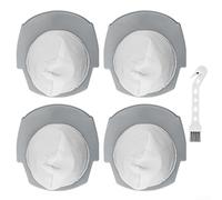 For Bissell 2610 2611 For Turbo Lightweight Vacuum Filter Replacement Set, Washable Filters with Brush