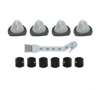 For Bissell Filter Set Assembly for Featherweight For Vacuum Models 2030 2033 Replacement Washable Reusable For Vacuum Filters with Sponges and Cleaning Brush