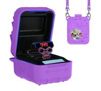 for Bitzee Disney Interactive Toy Digital Pet Case Cover,NOUKAJU Silicone Protective Cover,Drop-Proof,Scratch-Proof,Protective Case for Bitzee Disney Virtual Electronic Pets Accessories(Purple)