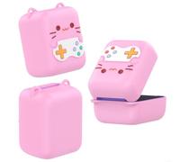 For Bitzee Pet Compatible Silicone Protective Cover for For Bitzee Pet Game Console Lightweight Scratch Resistant Protective Sleeve (Pink)