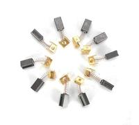 For Black & Decker Angle Grinder Carbon Brushes 10PCS Set 6.4 x 7.9 x 12.5 mm Replacement for Models CD105 KG900 AST6 AST6XC AST15 FG005 and More