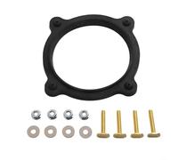 for Black Rubber Floor Flange Seal for Motorhome Toilet for Black | for premium silicone material, black finish, prevents leaks, fits most for rv models, easy DIY install