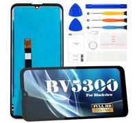 For Blackview BV5300/BV5300 Pro LCD Display For Blackview BV5300 Screen Replacemet For Blackview BV5300 Pro Touch Screen Digitizer Display Assembly Repair Kits Without Frame(Black)