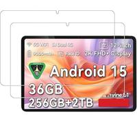 For Blackview MEGA2 12 inch Tablet Android 14 Tablet Tempered Glass Screen Protector - High Transparency, Scratch Resistant, Anti-Fingerprint(2 Pack)