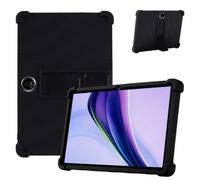for Blackview Zeno 5 2026 Tablet Case 11Inch, Shockproof Four Corner Airbag Protection,Soft Silicone Cover with Built-in Stand,Duty Protective Sleeve for Zeno 5,Black