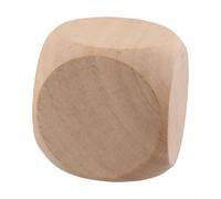 for blank Wood Dice Set 10pcs 50mm Square Blocks for Painting(40m)