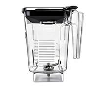 For Blendtec Wildside+ Jar- Four-Sided Replacement Blender Pitcher Cup - Compatible with Classic/Designer/Professional/Commercial Series Container-36 oz Blending Capacity