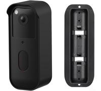 For BLINK 2nd Gen Doorbell Protective Cover with Plastic Backplate No Drill Mount Theft Resistant Installation Support (C)