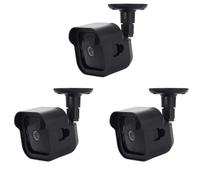 For Blink Outdoor 4 Camera Mount, 360° Adjustable Wall Holder for 3rd & 4th Gen, 3-Pack Black ABS Bracket