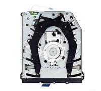 for BLU-RAY DVD Drive Replacement, for PS4 CUH-1200 Series (CUH-1215A/B), Pre-Installed PCB Disc Readers to Fix Reading Issues, Black