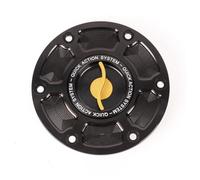 For BM&W R1200RT/GS/RS R1250RT/RS R1200R R1250R R1200/1250GS Motorcycle Fuel Gas Tank Cap Cover(Yellow)