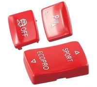 For BMW 1 2 3 4 Series F20 F22 F30 F32 Gear Shift Button Cover, 3PCS Set for Interior Aesthetic Improvement