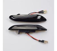 For BMW 1 3 5 Series X1 X3 E60 E61 E90 E91 E92 E93 E81 E82 E83 E84 E46 LED Dynamic Sequential Turn Signal Light Side Marker Direction Indicators Rearview Mirror Indicator(One Size)