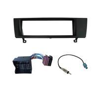 For BMW 1 Series E87 E81 E82 E88 2004-2014 Single Din Car Radio Facia DVD Stereo CD Panel Dash Kit Trim Fascia Face Plate Bezel Car Radio Front Panel Frame