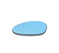 For BMW 1er 3er E82 E88 E90 E91 E92 E93 Pre-LCI E46- For M3 Rearview Mirror Glass Door Wing Heated Side Mirror Glass Wing Mirror Glass(1pc left blue)