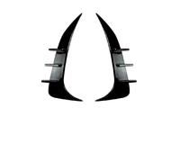 For BMW 2 Series F44 For Gran Coupe 2020+ Side Air Vent Rear Wind Knife 1 Pair Bumper Splitter Spoiler(Black)