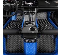 For BMW 2 Series F45 Active Tourer 2013-2020 Polychrome Custom Car Floor Mats Year Interior Details Carpet Car Floor Mats(Black Blue 5 Seat)