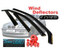 For BMW 3 E46 1998 - 2006 SALOON / SEDAN Wind deflectors 4.pc HEKO 11121