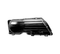For BMW 3 Series E46 2 Doors 1998 1999 2000 2001 Car Headlight Cover Lens Glass Shell Front Headlamp Transparent Lampshade Caps Headlight Lens Car(Right)