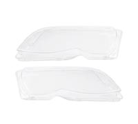 For BMW 3 Series E46 318i 320i 325i 4 Doors Sedan 2002 2003 2004 2005 Left Right Car Headlight Light Lens Covers Lamp Cover Headlight Lens Car(Left Right)