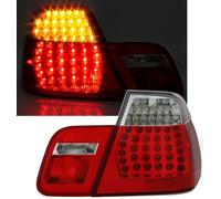 For BMW 3 Series E46 Sedan 1998-2001 LED Tail Lights Left + Right Red White