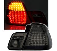 For BMW 3 Series E46 Sedan LCI 10/2001- LED Tail Lights Left + Right Black
