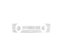 For BMW 3 Series E90 2005-2010. Car Styling Console Air Conditioner AC Buttons Decoration Cover Trim Stickers Interior Auto Accessories(C)
