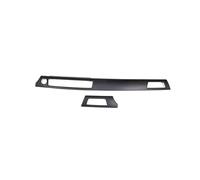 For BMW 3 Series E90 2005-2012 ABS Carbon Fiber,Central Control Instrument Panel Air Outlet Decoration Frame Car Central Interior(Matte Black)