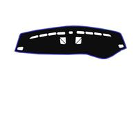 For BMW 3 Series E90 E91 E92 E93 Wagon 2006 2007 2008 2009 2010 2011 Car Inner Dashboard Pad Cover Dash Mat Carpet Protector(RHD/A Blue)