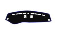 For BMW 3 Series E90 E91 E92 E93 Wagon 2006 2007 2008 2009 2010 2011 Car Inner Dashboard Pad Cover Dash Mat Carpet Protector(LHD/A Blue)