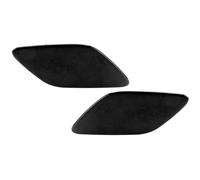 For BMW 3 Series E92 E93 2006-2010 61677171659 61677171660 Auto Front Bumper Headlight Washer Nozzle Spray Jet Cover Cap Car Nozzle Cover(Black-A Pair-2P)