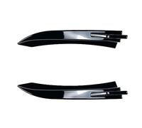 For Bmw 3 Series F30 320i 325i 2013-2019 Car Rear Bumper Side Splitter Cover Boot Lower Spoiler Tail Fin(Glossy Black)