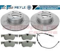 FOR BMW 3 SERIES F30 F31 FRONT VENTED MEYLE PD BRAK DISCS PADS PAD SET 300mm