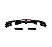 For BMW 3 Series F30 MT MP 2013 2014 2015 2016 2017 2018 2019 Rear Brake Light Lamp Bumper Lip Diffuser Spoiler By ABS Gloss Black Body Kit Rear Wing Spoiler(C Style Set)