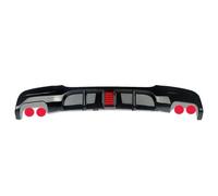 For Bmw 3 Series For E90 318i 320i 328i 330i 335i 340i 2005-2012 Diffuser With Brake Light Rear Bumper Spoiler Lip With Led(Double-sided Double)