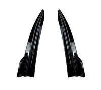 For BMW 3 Series For G20 For 320i For 325i For 330i 2019-2021 1 Pair Car Rear Bumper Diffuser Side Splitters Glossy Black Pattern(Glossy Black)