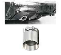 For BMW 3 Series G20 G21 Exhaust Pipe Tailpipe 320d 330i 330e 320i Muffler Tip Nozzle Stainless Steel Exhaust Head Car Exhaust Tip(Style A 1 Pcs)