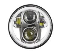 For BMW 318i 320i 325e 528e 530i 535is 733i LED Headlights 5.75inch LED Round Headlight White DRL Amber Angel Eyes Halo Headlamp Head Light