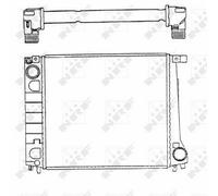 FOR BMW 320 E30 2.0 86 to 93 Radiator 171117128239 17111719256 17128239