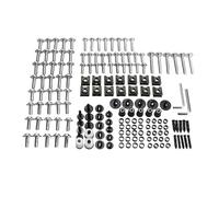 For BMW 390 790 890 1090 1190 1290 1050 990 For Adventure 690 Bodywork Screws Motorcycle Complete Full Fairing Bolts Kit Nuts Windshield Bolts(Silver)