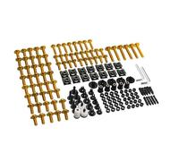 For BMW 390 790 890 1090 1190 1290 1050 990 For Adventure 690 Bodywork Screws Motorcycle Complete Full Fairing Bolts Kit Nuts Windshield Bolts(Yellow)