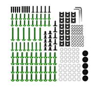 For BMW 390 790 890 1090 1190 1290 1050 990 For Adventure 690 Bodywork Screws Motorcycle Complete Full Fairing Bolts Kit Nuts Clips Windshield Bolts(Green)
