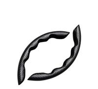 For BMW 3er GT f34/f34 GT For tuning/f34 For tuning/320i GT/320 GT 2000-2024 2025 Anti-slip Snap-on Steering Wheel Protector 2 Pcs Steering Wheel Cover(Black)