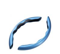 For BMW 3er GT f34/f34 GT For tuning/f34 For tuning/320i GT/320 GT 2000-2024 2025 Anti-slip Snap-on Steering Wheel Protector 2 Pcs Steering Wheel Cover(Blue)