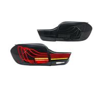 For BMW 4-Series F32 F33 F36 F82 F83 For M4 2014-2020 LED CSL Tail Lights Sequential Blinker Black Rear Lamps Assembly Rear Tail Light Assembly