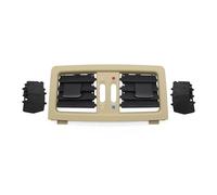 For BMW 5 For Series E60 E61 2003-2009 Car Rear Center Console Air Conditioning AC Vent Grille Cover Air Vent Panel AC Vent Grille Outlet(Beige)