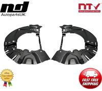 For BMW 5 Series E60 E61 03-10 2x Front Brake Disc Dust Cover Plate Shield PAIR