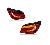 For BMW 5-Series E60 Taillight Assembly LED Taillight Running Light Sequential Turn Signal Brake Light Led Accessories Car Rear Light Assemblies(1Pair 2008-2010)